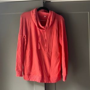 Women’s Coral Cowl Neck Pullover Sweater